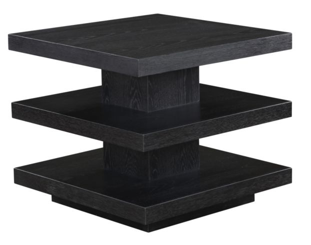 Steve Silver Company Canyon Black Square End Table large image number 2