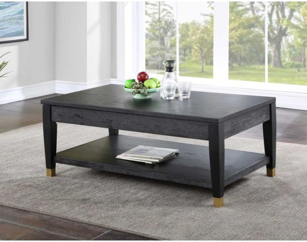 Steve Silver Company Yves Lift-Top Black Coffee Table large image number 5