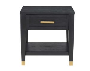 Steve Silver Company Yves Black Square End Table