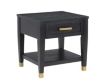 Steve Silver Company Yves Black Square End Table small image number 2