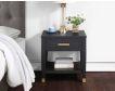 Steve Silver Company Yves Black Square End Table small image number 3