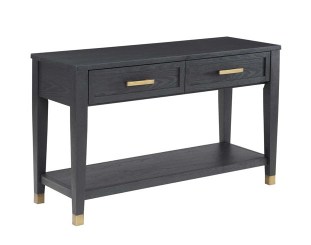 Steve Silver Company Yves Black Sofa Table large image number 2