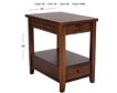 Steve Silver Crestline Chairside Table small image number 2