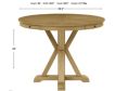 Steve Silver Rylie Counter Height Game Table small image number 10