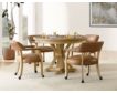 Steve Silver Rylie 5-Piece Natural Dining Game Table Set small image number 3