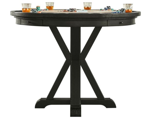 Steve Silver Rylie 5-Piece Black Counter Game Table Set large image number 5