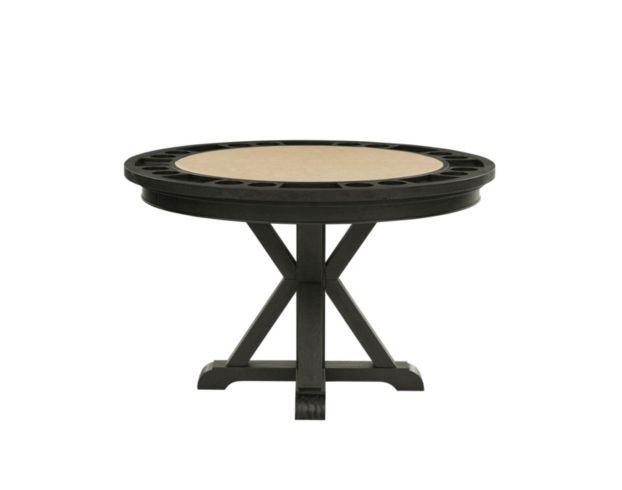 Steve Silver Rylie Black Dining Height Game Table large