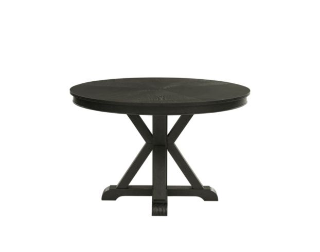 Steve Silver Rylie Black Dining Height Game Table large image number 2