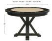Steve Silver Rylie Black Dining Height Game Table small image number 10