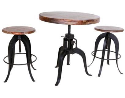 Steve Silver Sparrow 3-Piece Adjustable Table Set