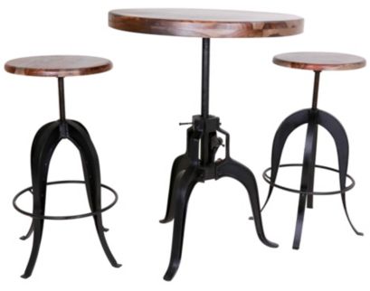 Steve Silver Sparrow 3-Piece Adjustable Table Set