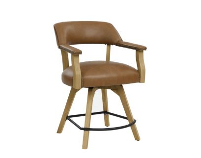 Steve Silver Rylie Camel Counter Captains Chair