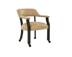 Steve Silver Rylie Sand Captains Chair with Casters