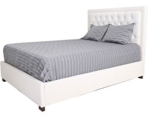 Steve Silver Isadora White Queen Upholstered Bed