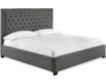Steve Silver Isadora Gray Queen Upholstered Bed small image number 1