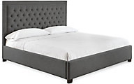 Steve Silver Isadora Gray Queen Upholstered Bed