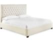 Steve Silver Isadora White King Upholstered Bed small image number 1