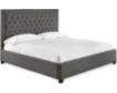 Steve Silver Isadora Gray King Upholstered Bed small image number 1