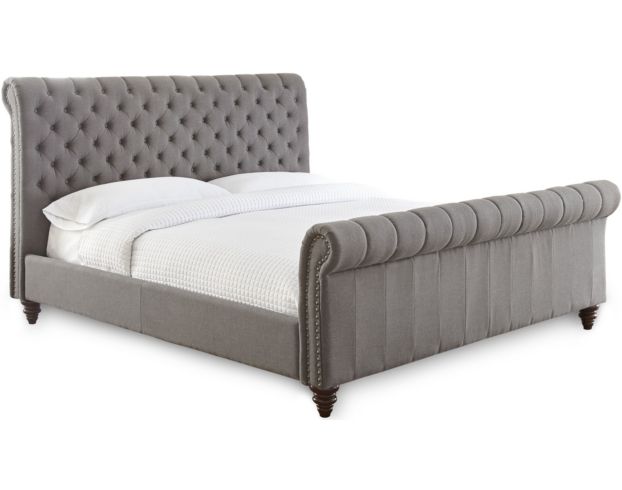 Steve Silver Swanson Gray Queen Upholstered Bed large image number 1