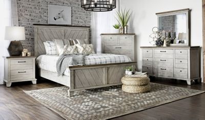 Steve Silver Bear Creek King Bedroom Set Homemakers Furniture