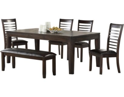 Steve Silver Ally 6-Piece Dining Set