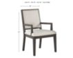 Steve Silver Mila Dining Arm Chair small image number 3