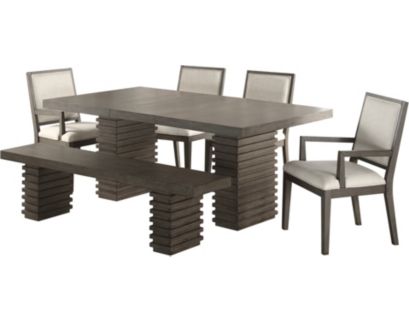 Steve Silver Mila 6-Piece Dining Set