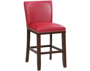 Steve Silver Tiffany Red Counter Stool