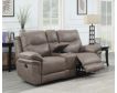 Steve Silver Isabel Sand Reclining Console Loveseat small image number 2