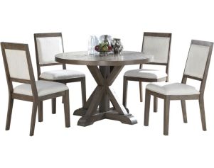 Steve Silver Molly 5-Piece Round Dining Set