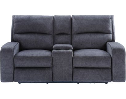 Steve Silver Lovell Power Recline Loveseat with Console