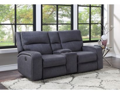 Steve Silver Lovell Power Recline Loveseat with Console