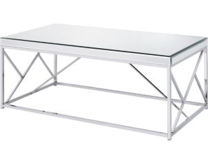 Steve Silver Evelyn Silver Coffee Table