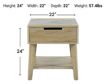 Steve Silver Calgary End Table small image number 6