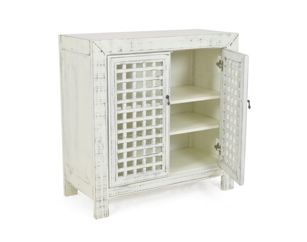 Steve Silver Rio White Accent Cabinet large image number 2