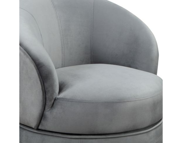 Silver crushed velvet swivel chair hot sale