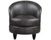 Steve Silver Sophia Gray Faux Leather Swivel Chair small image number 1