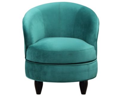 Steve Silver Sophia Green Velvet Swivel Chair