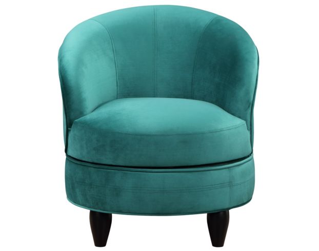 Steve Silver Sophia Green Velvet Swivel Chair large image number 1