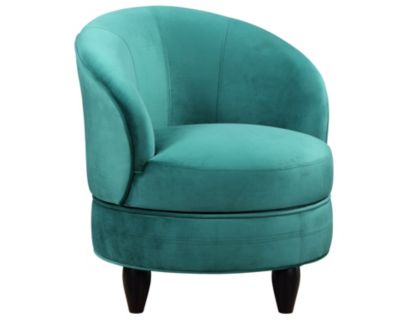 Steve Silver Sophia Green Velvet Swivel Chair