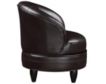 Steve Silver Sophia Brown Faux Leather Swivel Chair small image number 3
