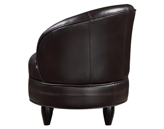 Steve Silver Sophia Brown Faux Leather Swivel Chair large image number 4