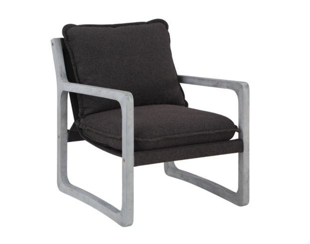 Steve Silver Kai Black Accent Chair large image number 2