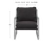 Steve Silver Kai Black Accent Chair small image number 8