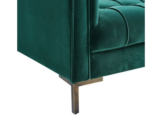 Steve Silver Isaac Green Velvet Sofa large image number 6