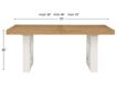Steve Silver Steve Silver Magnolia Dining Table small image number 4