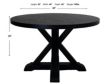 Steve Silver Molly Black Table small image number 4