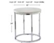Steve Silver Echo Round End Table small image number 4