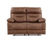 Steve Silver Rudger Brown Reclining Loveseat small image number 1