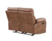 Steve Silver Rudger Brown Reclining Loveseat small image number 7